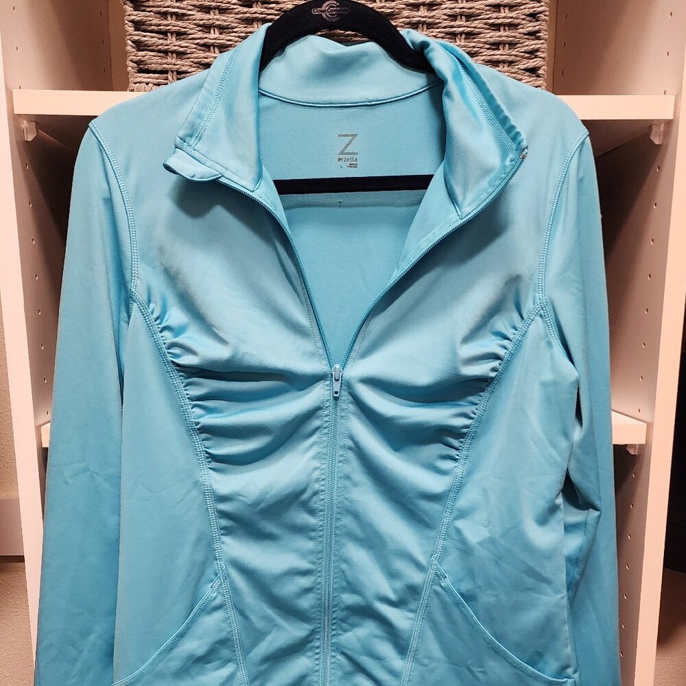 Zella - Women's blue, athletic jacket